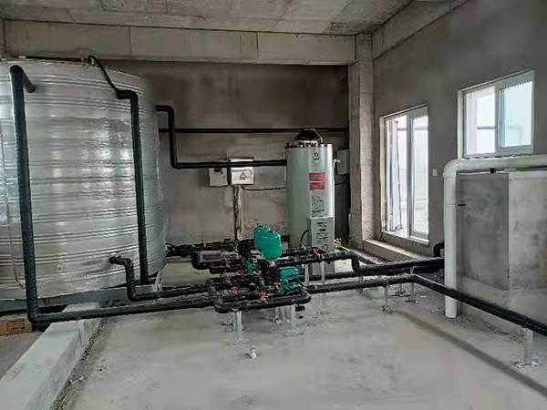 【太阳能热水系统】安徽天凯生物科技有限公司宿舍楼热水工程